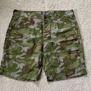 Men’s J. Crew Camo Cargo Shorts